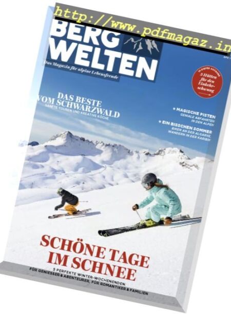 Bergwelten Germany – Februar-Marz 2017 Cover