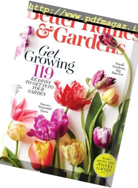 Better Homes and Gardens USA – March 2017 Cover