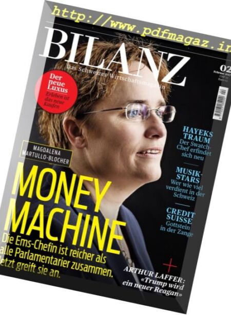 Bilanz – Februar 2017 Cover