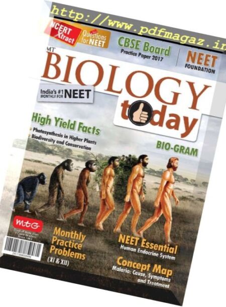Biology Today – February 2017 Cover