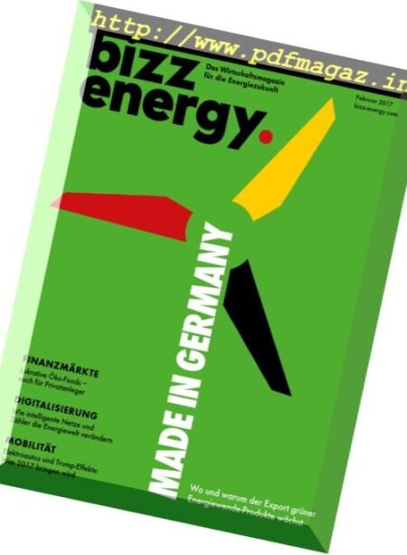 Bizz Energy – Februar 2017 Cover