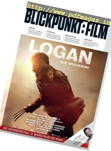 Blickpunkt Film – 16 Januar 2017 Cover