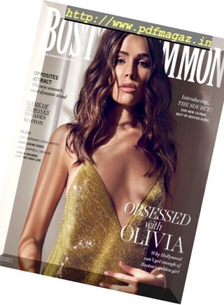 Boston Common – Spring 2017 Cover