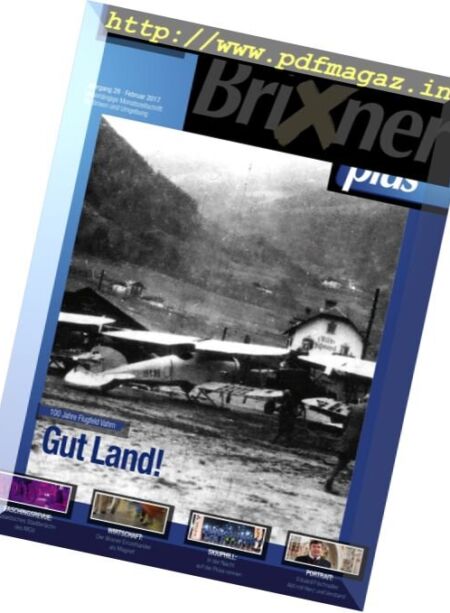 Brixner Plus – Februar 2017 Cover
