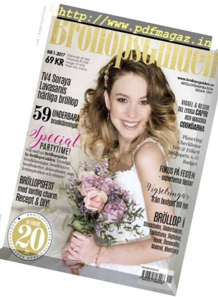 BrollopsGuiden – Nr.1, 2017 Cover