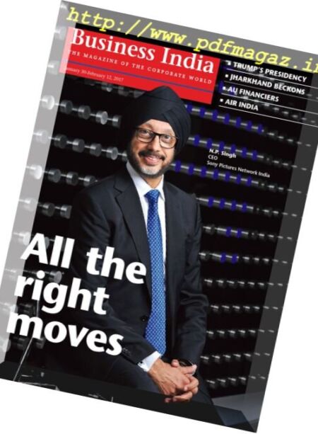 Business India – January 30 – 12 February 2017 Cover