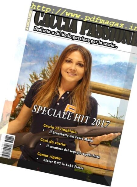 Caccia Passione – Febbraio 2017 Cover