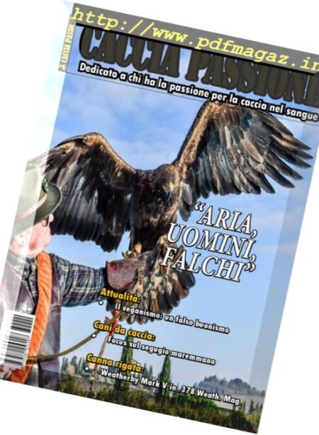 Caccia Passione – Gennaio 2017 Cover