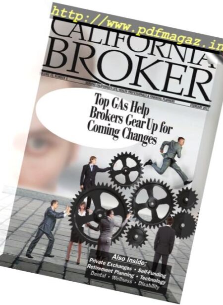 California Broker – February 2017 Cover