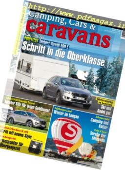 Camping, Cars & Caravans – Februar 2017