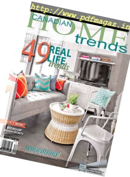 Canadian Home Trends – Winter 2017 Cover