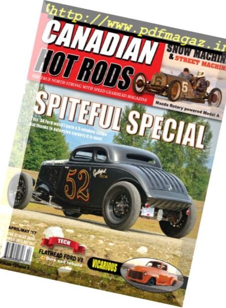 Canadian Hot Rods – April-May 2017 Cover