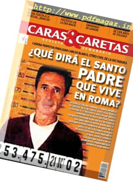 Caras & Caretas – 20 Enero 2017 Cover