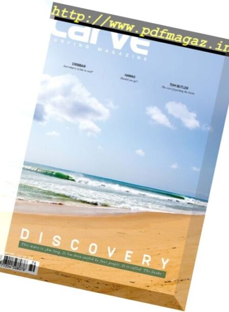 Carve Surfing – Issue 176, 2017 Cover