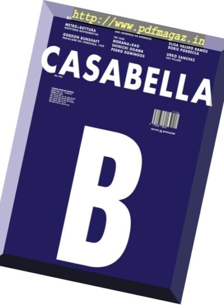 Casabella – Febbraio 2017 Cover