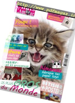 Chats D’Amour – N 43, 2016
