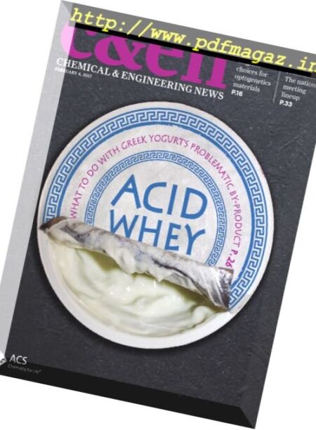 Chemical & Engineering News – 6 February 2017 Cover