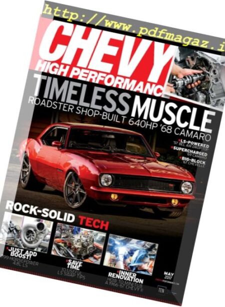 Chevy High Performance – May 2017 Cover