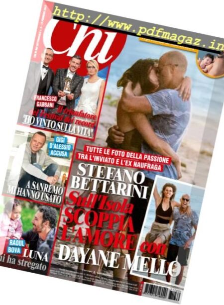 Chi – 15 Febbraio 2017 Cover