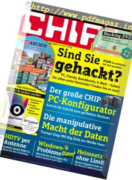 Chip Germany – April 2017 Cover