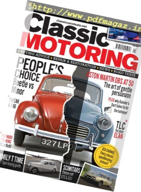 Classic Motoring – March 2017 Cover