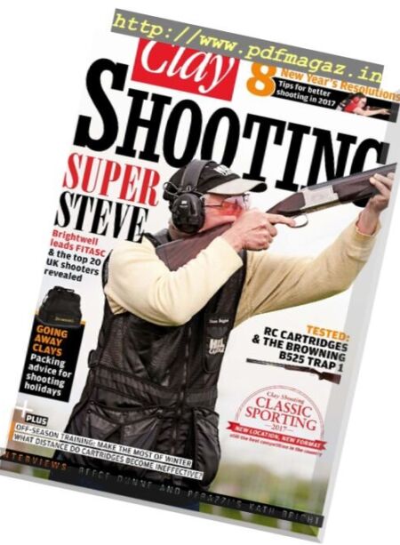Clay Shooting – February 2017 Cover
