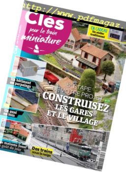 Cles pour le train miniature – Janvier-Fevrier 2017