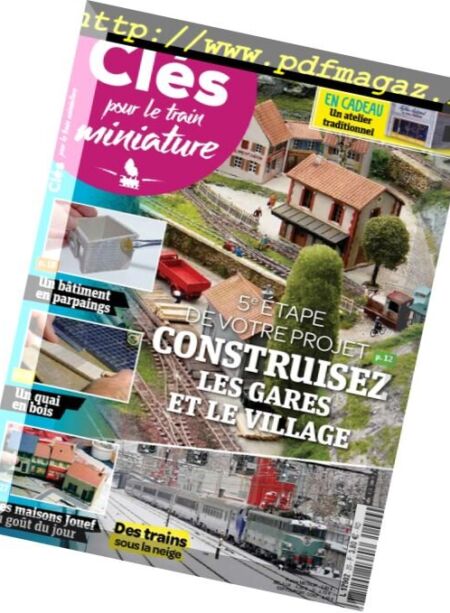 Cles pour le train miniature – Janvier-Fevrier 2017 Cover