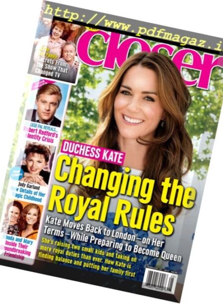 Closer USA – 20 February 2017 Cover