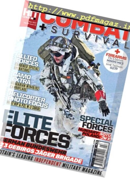 Combat & Survival – March 2017 Cover