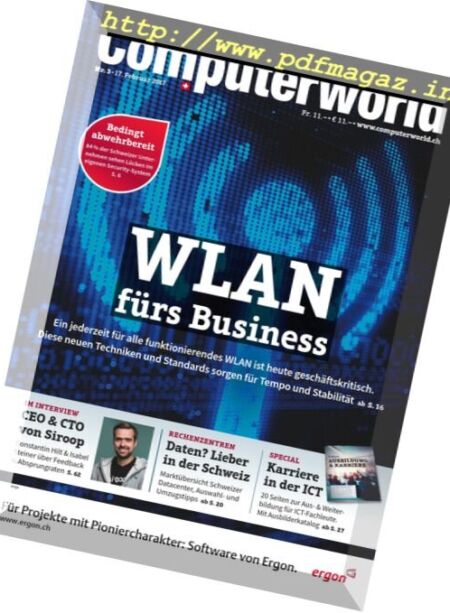 Computerworld Germany – Nr.3, 2017 Cover