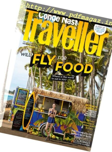 Conde Nast Traveller India – February-March 2017 Cover