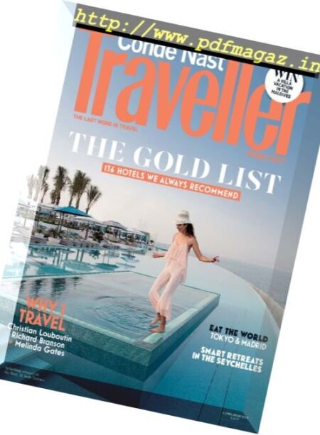 Conde Nast Traveller Middle East – February 2017 Cover