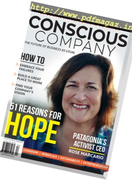 Conscious Company – March-April 2017 Cover