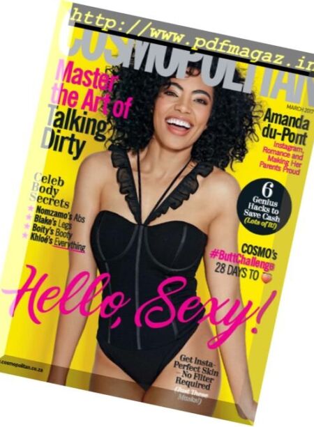 Cosmopolitan South Africa – March 2017 Cover