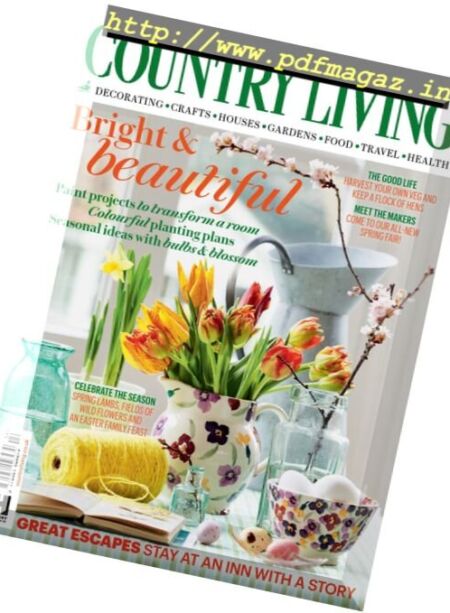 Country Living UK – April 2017 Cover