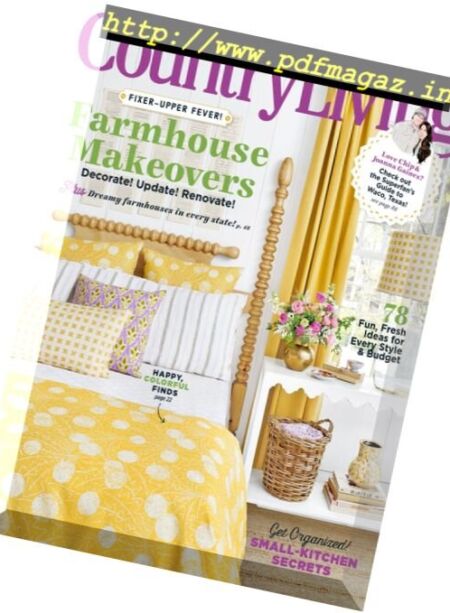 Country Living USA – March 2017 Cover