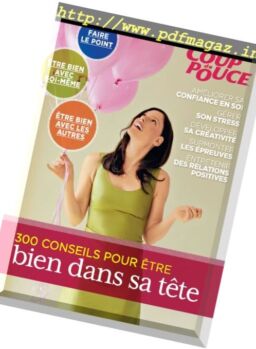 Coup de Pouce – Hors-Series – Bien dans sa tete 2016