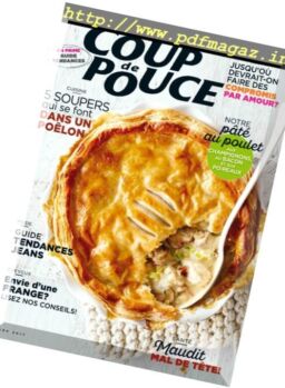 Coup de Pouce – Mars 2017