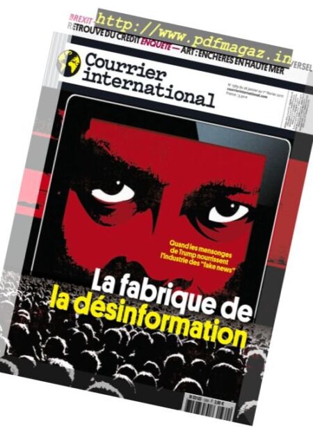 Courrier international – 26 Janvier au 1 Fevrier 2017 Cover