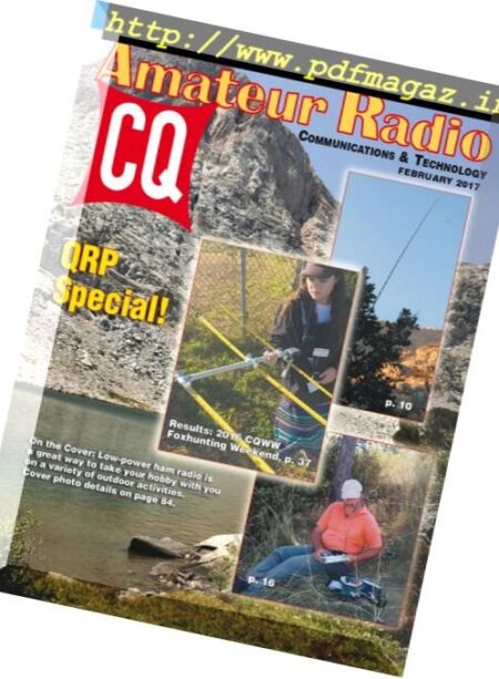 CQ Amateur Radio – February 2017 Cover