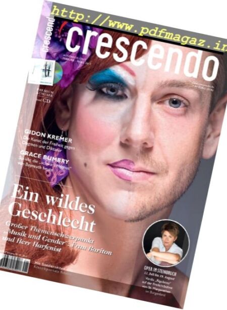 Crescendo Premium – Februar-Marz 2017 Cover
