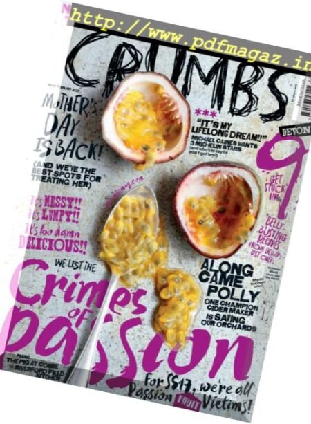 Crumbs Devon – February 2017 Cover