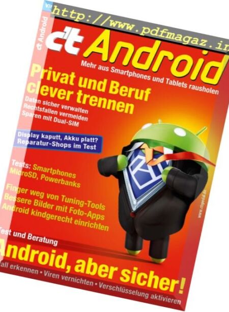 c’t Android – 2017 Cover