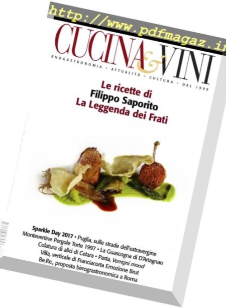 Cucina & Vini – Febbraio-Marzo 2017 Cover