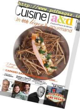 Cuisine a & d – Juillet-Aout 2016