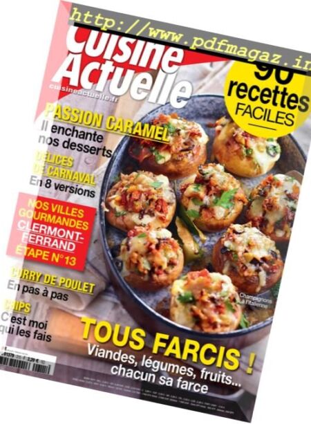Cuisine Actuelle – Mars 2017 Cover