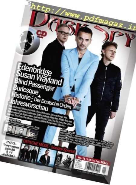 Dark Spy – Februar-Marz 2017 Cover