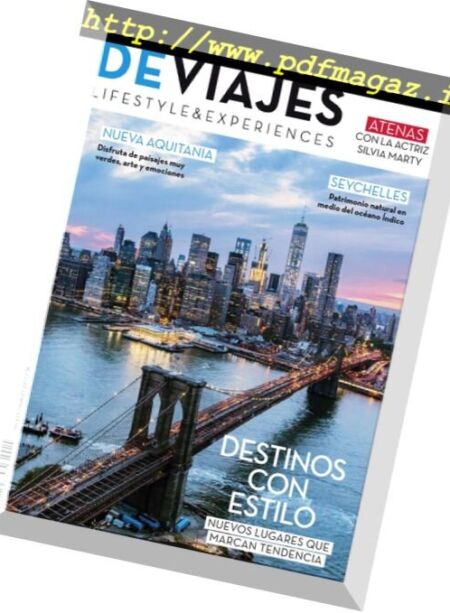 De Viajes – Marzo 2017 Cover