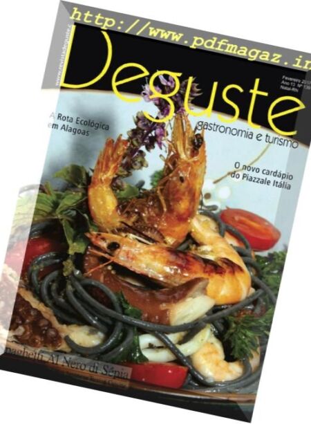 Deguste Magazine – Fevereiro 2017 Cover